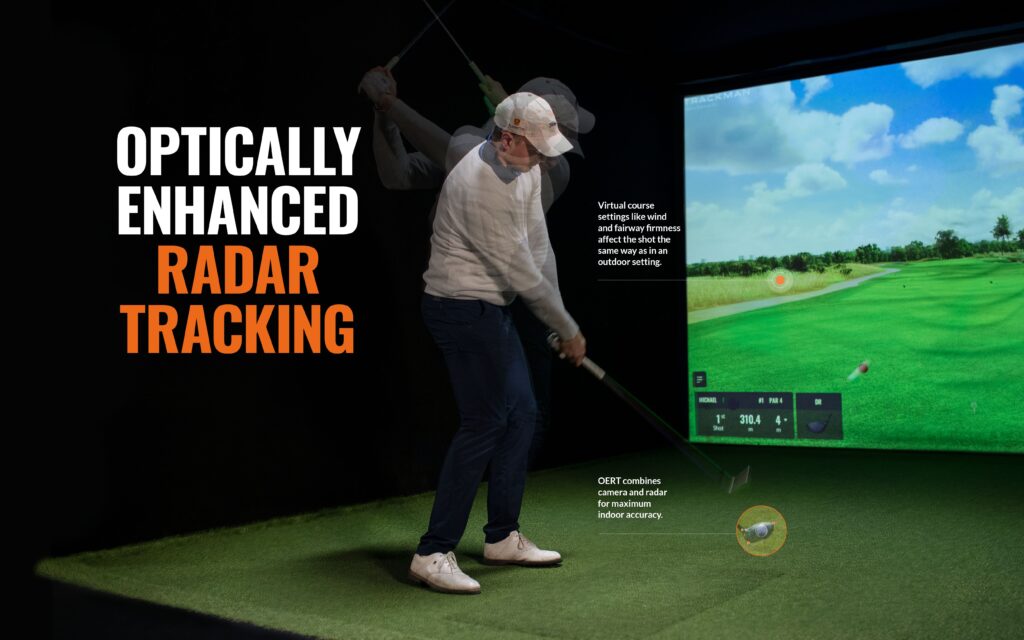 trackman golf simulator course list